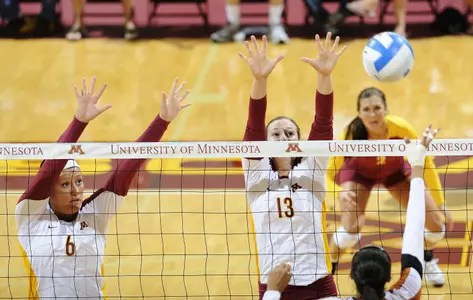 Ashley Wittman had 20 kills and five blocks.