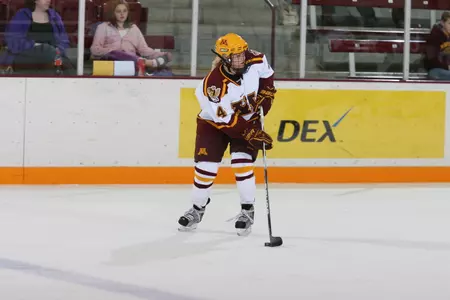 Sarah Erickson tallied four points in tonight's game