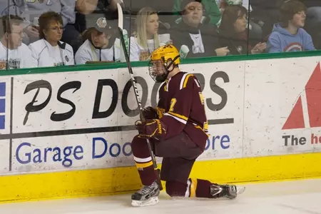 Kyle Rau scored Minnesota's lone goal.