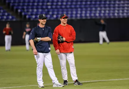 Gopher alums Jack Hannahan and Robb Quinlan are just two attending the Pro-Alumni Game Feb. 4