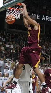 Rodney Williams collected his second career double-double with 11 points & 12 rebounds earlier this season against Iowa
