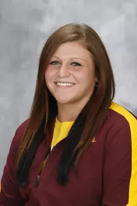 DeAnne Hahn ranks fourth all-time in Minnesota history in the weight throw, with a mark of 62-1 feet.