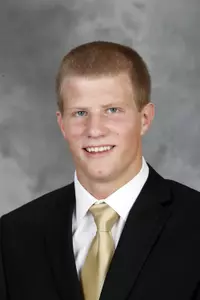 Freshman Brett Pfarr was named Male Student-Athlete for the month of September.