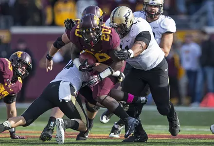 Minnesota running back Donnell Kirkwood
