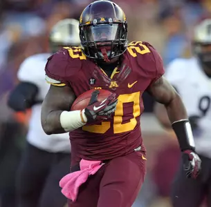 Donnell Kirkwood ran for a career high 134 yards in a win against Purdue last Saturday.