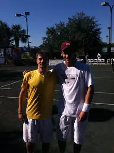 Mathieu Froment and Juan Pablo Ramirez will play for the doubles championship tomorrow in Lakewood Ranch, Fla.