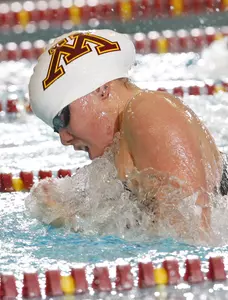Kierra Smith earned the Big Ten Swimmer and Freshman of the Week honors