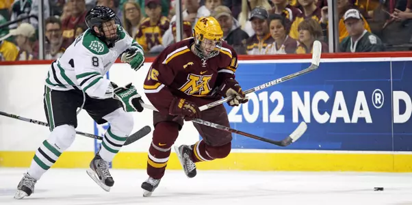 Nate Condon leads the Gophers against Wisconsin.