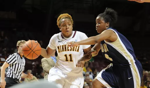 Senior Leah Cotton and the Gophers will take on Minnesota State Sunday at 2:00 p.m.