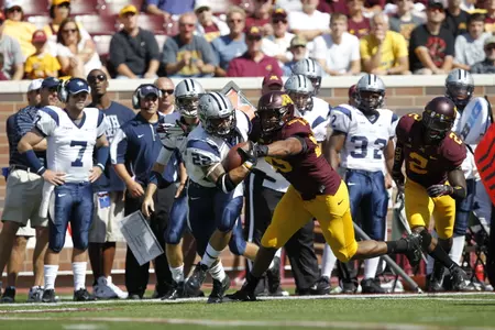 D.L. Wilhite led the Gophers with 8.5 sacks.