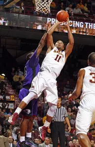 Joe Coleman led the Gophers in scoring with 16 points at Florida State.