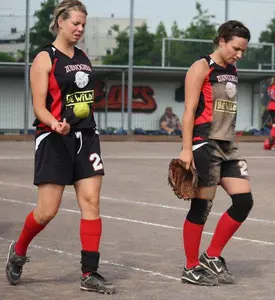 Briana Hassett's pitching ability allowed her to play in both Holland and Australia after graduation.