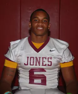 Damien Wilson recorded 122 tackles (76 solo) in nine games for Jones County Junior College. (Photo Credit: JCJC Public Relations)