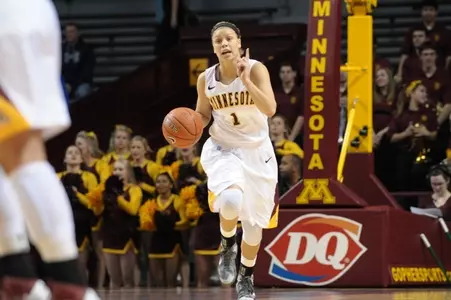 Rachel Banham scored 33 points after halftime in the Gophers comback victory.
