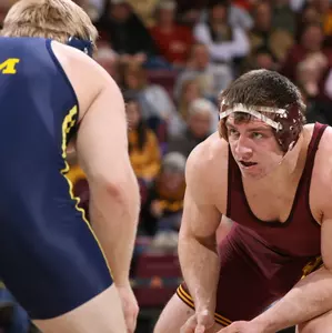Tony Nelson and the Gophers will wrestle at the Rutgers Regional today as part of the National Duals