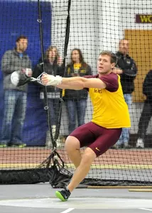 Micah Hegerle was named this week's Big Ten Field Athlete of the Week