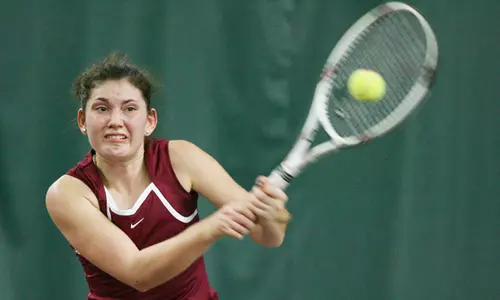 Tereza Brichacova won her match at No. 6 singles 6-3, 7-6 (5).