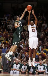 Austin Hollins led the Gophers with 18 points earlier this season against Indiana.