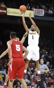 Andre Hollins scored a team-high 20 points against Wisconsin earlier this season.