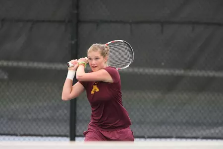 Alexa Palen and the Gophers are ranked No. 30 by the ITA.