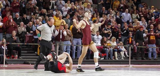 Dylan Ness will be participating in his first Big Ten Wrestling Championships this weekend. Action will take place Saturday-Sunday at Purdue University.