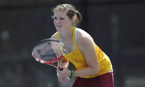 Junior Alexa Palen pulled out a 6-3, 6-7 (3), 1-0 (4) win at the No. 2 position.