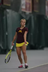 Yuliana Umanets and the Gophers are 3-1 after two weekends of play.