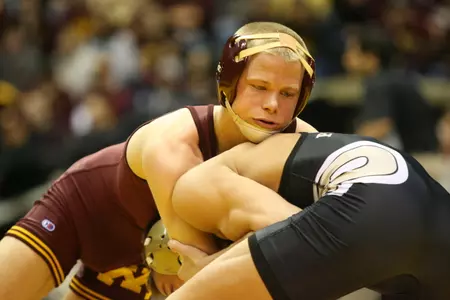 Zach Sanders will look to become the fifth four-time All-American in Minnesota history at this weeks NCAA Wrestling championships.