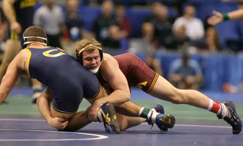 Logan Storley and the Gophers sit in second place, after day one of the NCAA Championships.