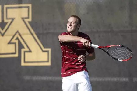 Freshman Jack Hamburg and the Gophers were rained out for the second day in a row.