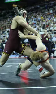 Sonny Yohn's fifth place finish today was the highest finish in his Gopher career at the NCAA championships.