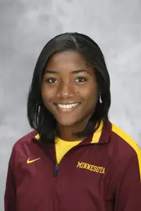 Nyoka Giles and the Gophers 4x100 relay team took first at the Aztec Invitational.