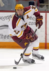Jake Hansen and Minnesota return to action tomorrow night against Wisconsin.