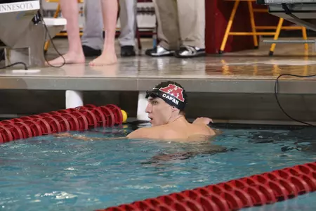 Hrvoje Capan, member of the 200 freestyle relay, will swim in the B Final tonight at 9:00 p.m. CT.