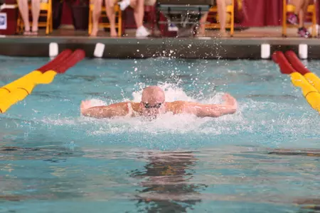Kyler Van Swol advanced to the consolation final in the 200-yard butterfly.