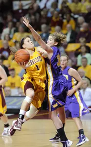 Rachel Banham scored 26 points for the Gophers in the Championship game and was named to the all-tournament team.