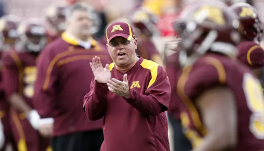 Head coach Jerry Kill