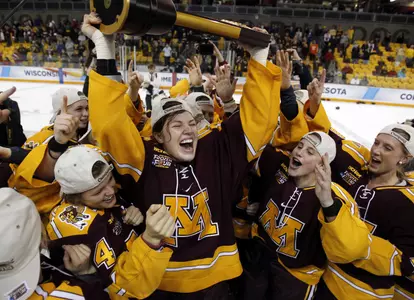 Anne Schleper along with her fellow seniors led the Gophers to a successful season