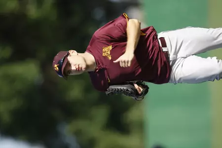 Jake Bergren went 2-4 with a throw to the plate to lead the Gophers in the loss.