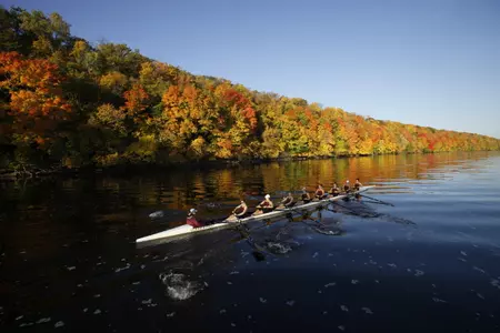 The Gophers took on Wisconsin Sunday morning in their lone home race of the year.