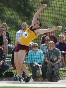 Quentin Mege at the Big Ten Championships