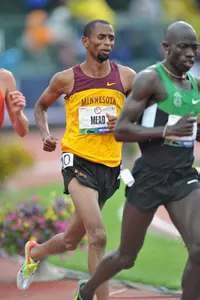Mead finished with a fifth-place mark of 13:44.56 to advance to the 5,000m finals at the U.S. Olympic Trials