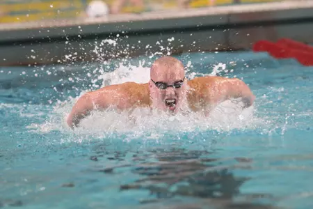 Kyler Van Swol advanced to the semifinals of the 100-meter butterfly Saturday morning at the Olympic Trials.