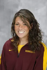 Senior Sharyn Dahl was one of 14 Gophers honored by the USTFCCCA.