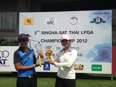 Thitiratanakorn was the low amateur.