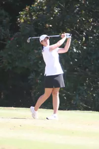 Sophomore Carmen Laguna posted rounds of 75 and 74 in the first two rounds of the Mary Fossum Invitational