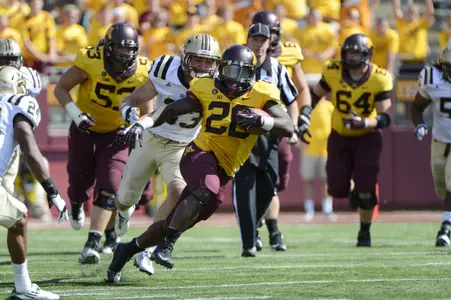 Donnell Kirkwood rushed for a career-high 110 yards last week.