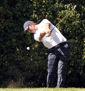 Erik Van Rooyen tied a career low with his first round 66 on Friday.