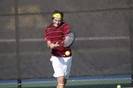 Tucker Saxon combined with Juan Pablo Ramirez to claim the Doubles Flight B Championship.