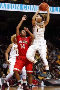 Rachel Banham tallied 24 points in the Gophers' win vs. Ohio State Thursday night.